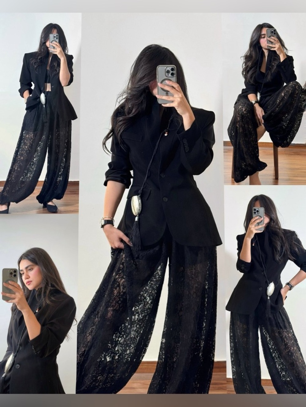 Zara lace ballon pants - Picture 8 of 15